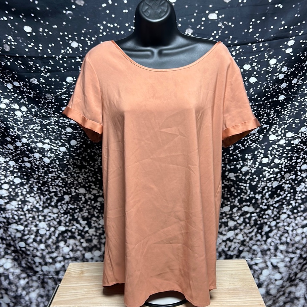 Large Peach Blouse from Express